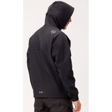 Full Face Softshell Jacket “Struggle” Black - PgWear