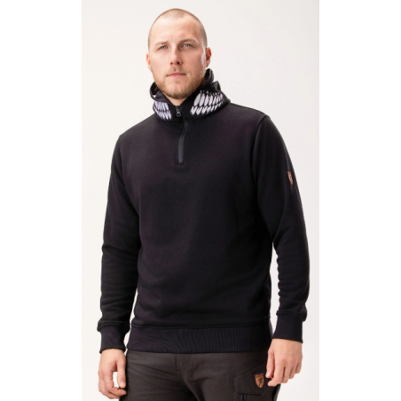 Hoodie “Visitor” Black - PgWear