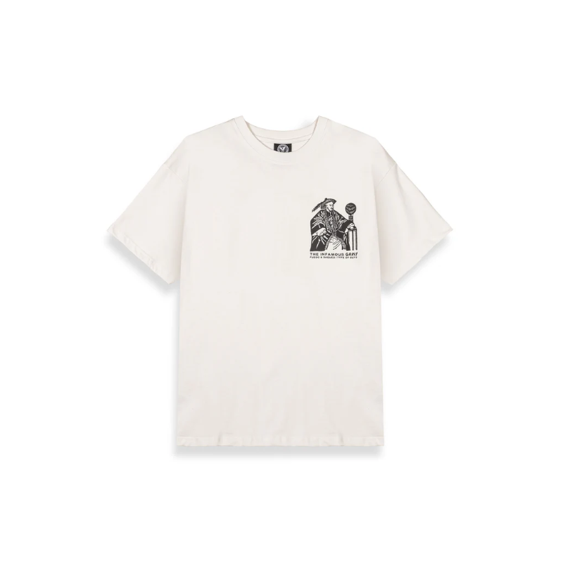 Camiseta Sampans Regular Off White - Grimey Wear
