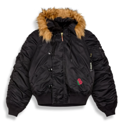 Chaqueta The Planet N-2B Flight Black - Grimey Wear