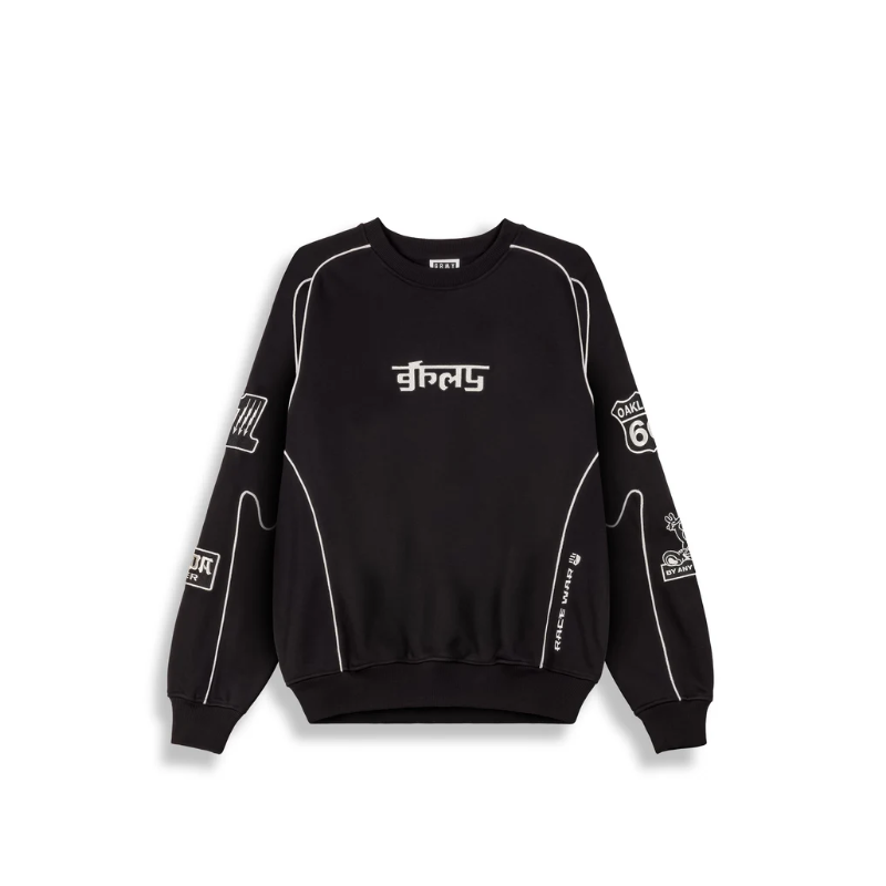 Sudadera Race War Black - Grimey Wear
