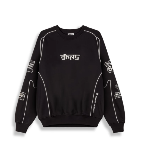 Sudadera Race War Black - Grimey Wear