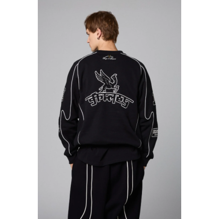 Sudadera Race War Black - Grimey Wear