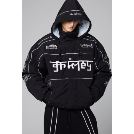 Abrigo Race War Black - Grimey Wear