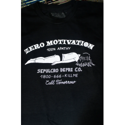 Camiseta Zero Motivation - Sepulcro