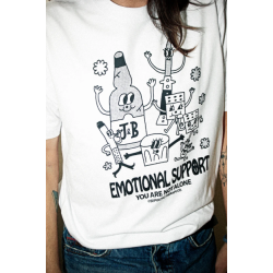 Camiseta Emotional Support - Sepulcro
