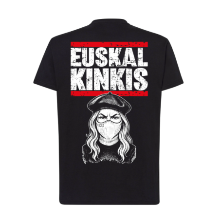 Camiseta EUSKAL KINKIS  Negra - Euskal Kinkis