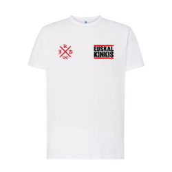 Camiseta EUSKAL KINKIS  Blanca - Euskal Kinkis
