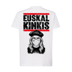 Camiseta EUSKAL KINKIS  Blanca - Euskal Kinkis