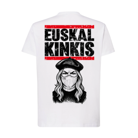 Camiseta EUSKAL KINKIS  Blanca - Euskal Kinkis