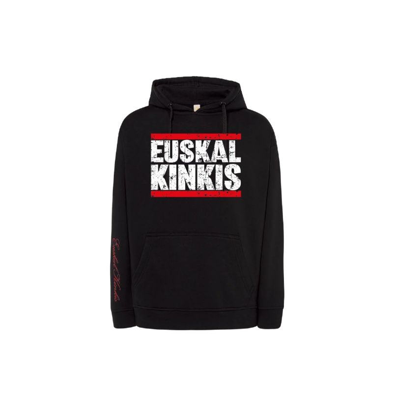 Basic Kinkis Hoodie Negra - Euskal Kinkis