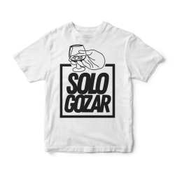 Camiseta Solo Gozar Blanca - SOLO GOZAR