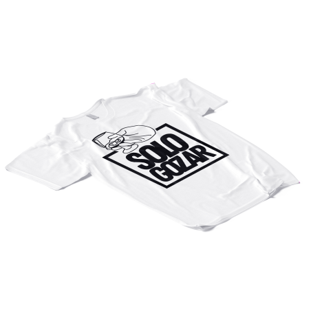 Camiseta Solo Gozar Blanca - SOLO GOZAR