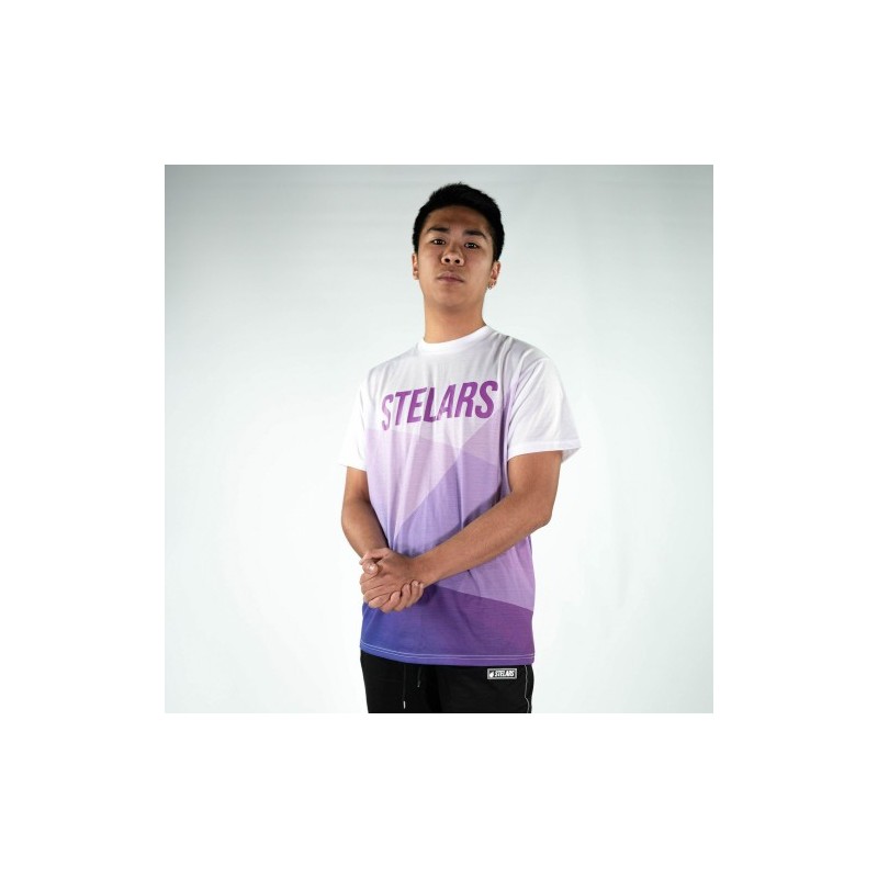 WHITE TRIANGLE TSHIRT - Stelars
