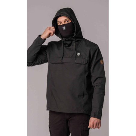 Full Face Jacket “Hunter” Black - PG WEAR