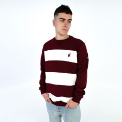 BURGUNDY LINE CREWNECK - STELARS