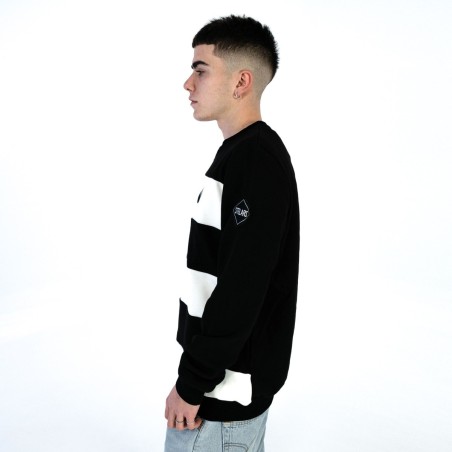 BLACK LINE CREWNECK - STELARS