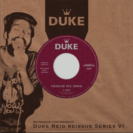 Treasure Isle Skank - U Roy - 7" Vinilo