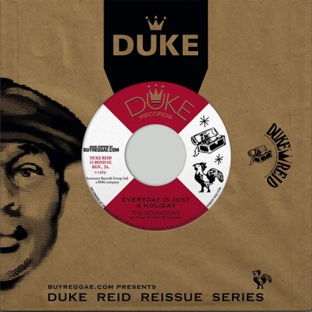 Everyday Is Just A Holiday - The Sensations- 7" Vinilo