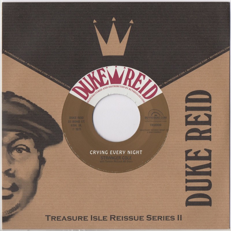 Crying Every Night - Stranger Cole - 7" Vinilo