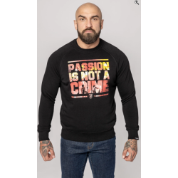 Sweatshirt “Passion is not a crime” Black - PgWear