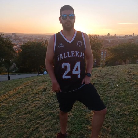 CAMISETA BALONCESTO VALLEKAS BLACK - FIGHT DOCTRINE