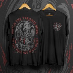 Camiseta Watch The Tyrants Burn- FREELIFE