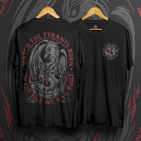 Camiseta Watch The Tyrants Burn- FREELIFE