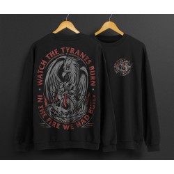 Sudadera Watch The Tyrants Burn- FREELIFE