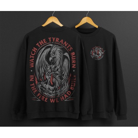 Sudadera Watch The Tyrants Burn- FREELIFE