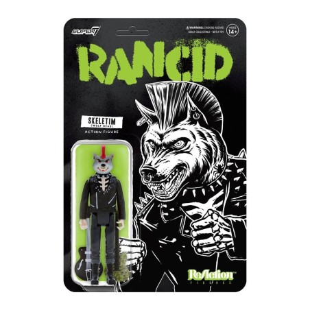 Rancid Figura ReAction Skeletim - Super7
