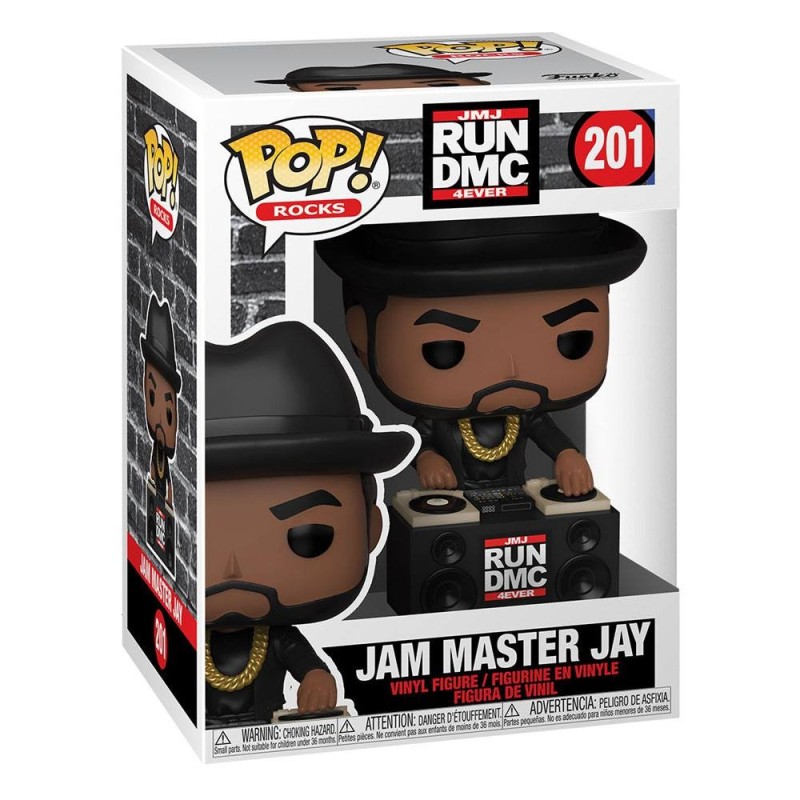 Run DMC POP! Rocks Vinyl Figura Jam Master Jay