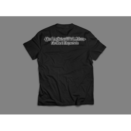 Camiseta Never Walk Alone - CRUEL VENENO