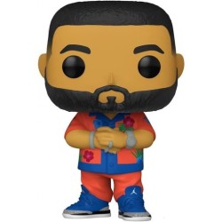 DJ Khaled POP! Rocks Vinyl Figura Exclusive 9  cm