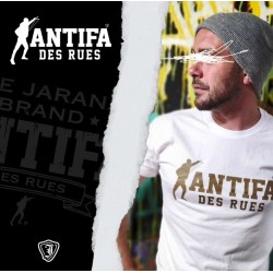 Camiseta Antifa Des Rues Blanca - Jaraneros
