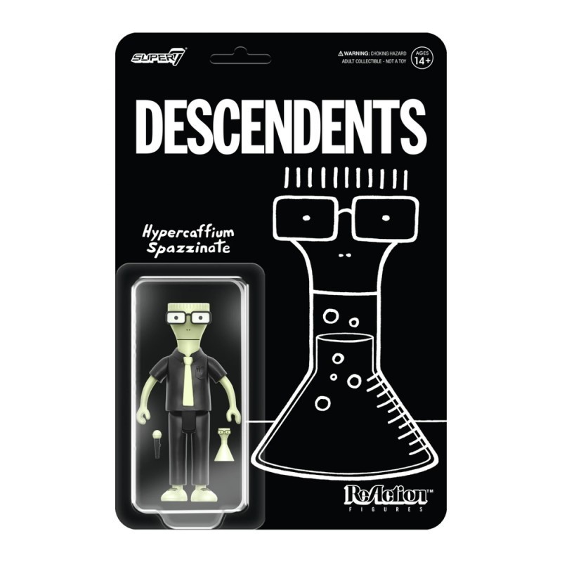 FIGURA DESCENDENTS MILO HYPERCAFFIUM SPAZZINATE REACTION - Super7
