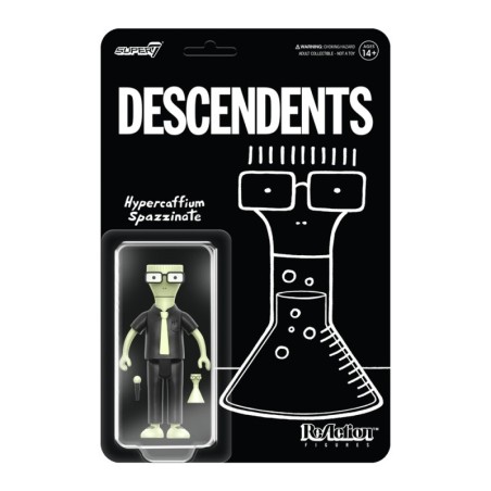 FIGURA DESCENDENTS MILO HYPERCAFFIUM SPAZZINATE REACTION - Super7