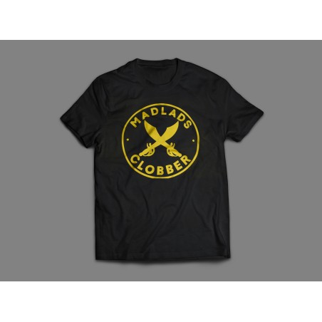 Camiseta Black and Yellow - MADLADS CLOBBER