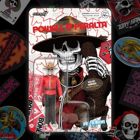 Powell-Peralta ReAction Figure Wave 4 Kevin Harris - Super7