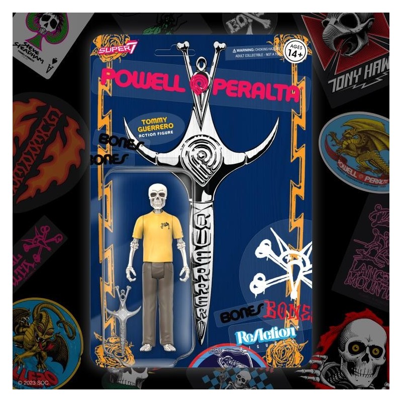 Powell-Peralta ReAction Figure Wave 4 Tommy Guerrero - Super7