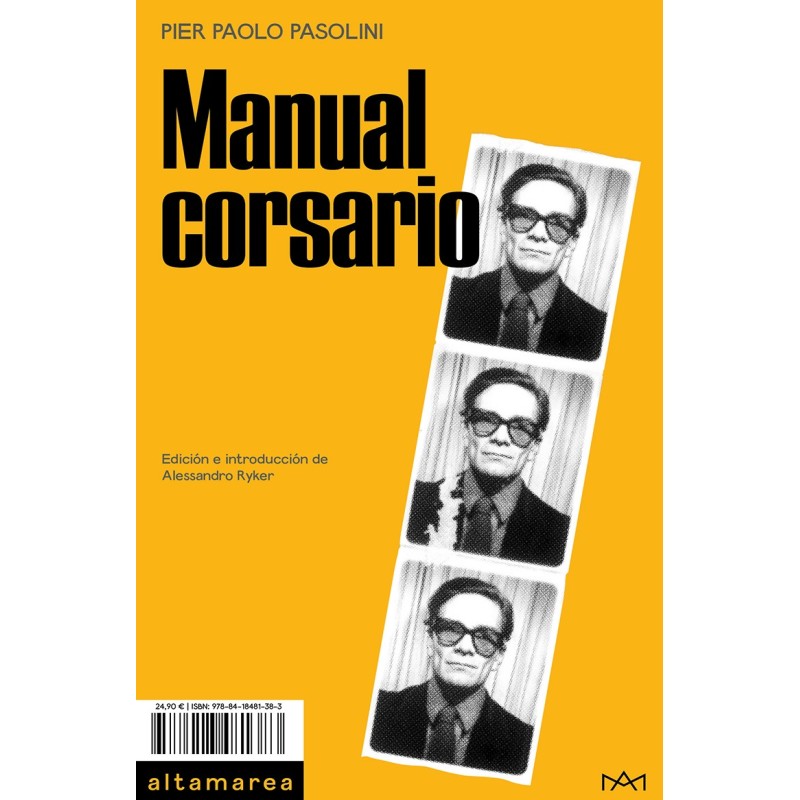 Manual corsario - Pier Paolo Pasolini - Altamarea
