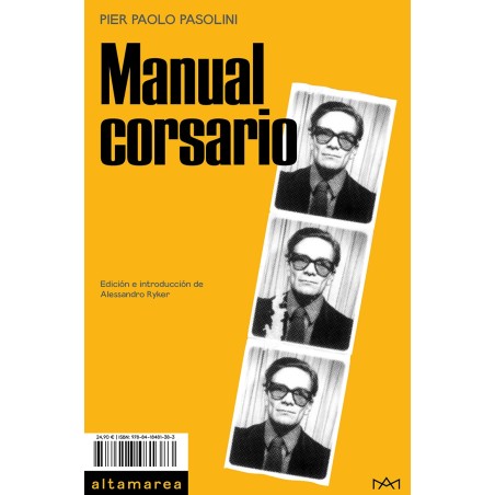 Manual corsario - Pier Paolo Pasolini - Altamarea