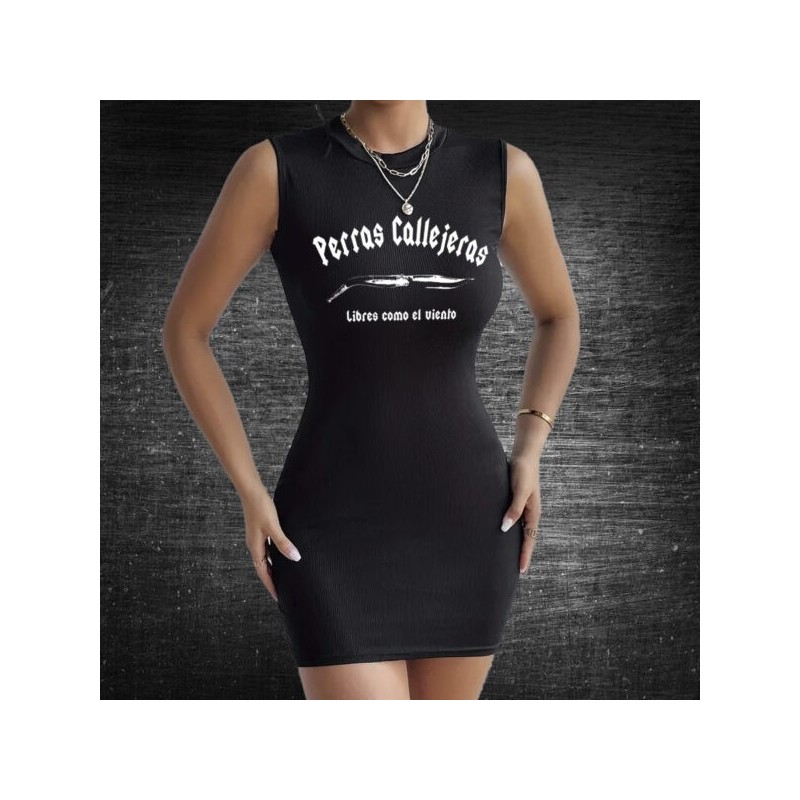 Vestido Negro Perras Callejeras - Perros Callejeros