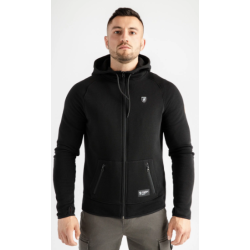 Full Face Hoodie “Stroke” Black - PgWear