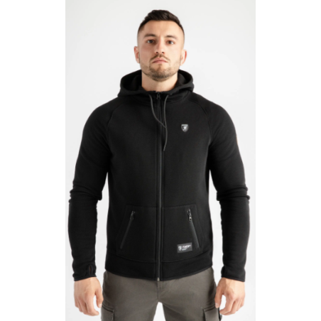 Full Face Hoodie “Stroke” Black - PgWear