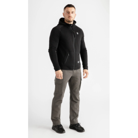 Full Face Hoodie “Stroke” Black - PgWear